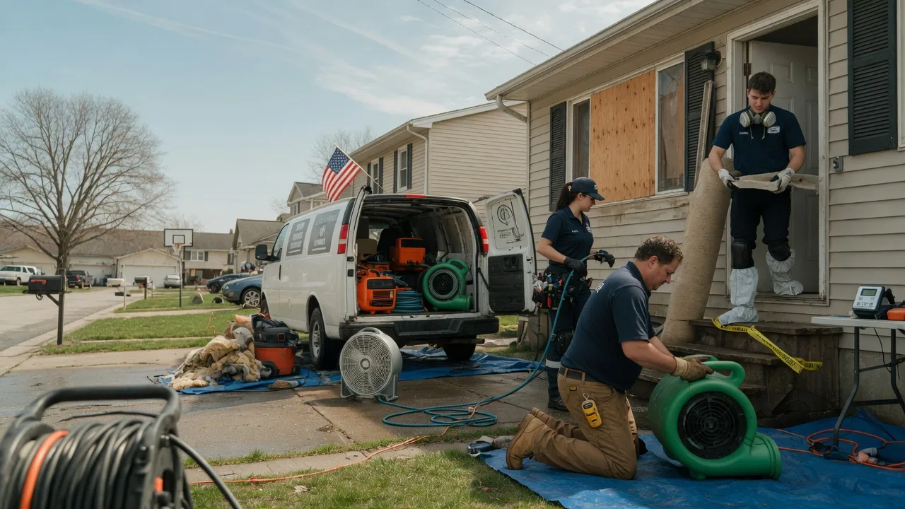 Water Damage Restoration in Venice, IL near me
